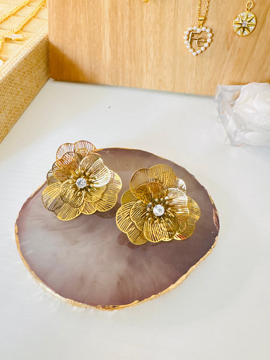 Aretes Flor Imperial