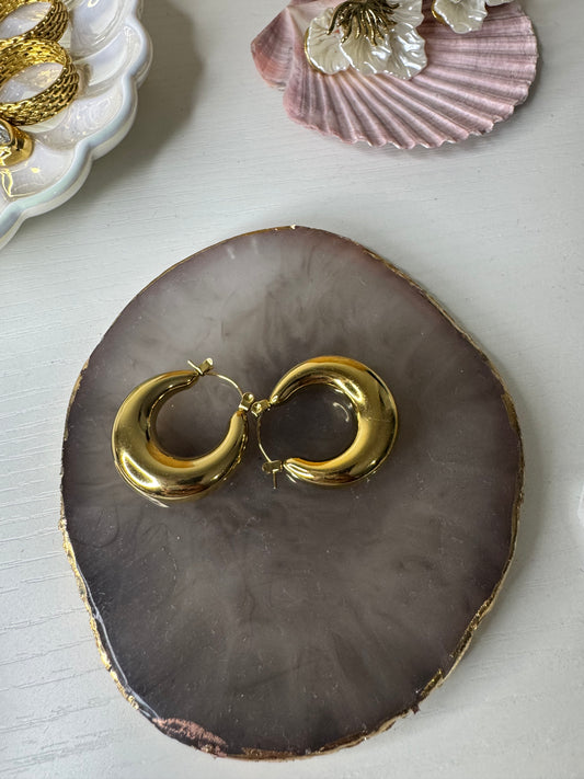 hermosos aretes de candongas😍