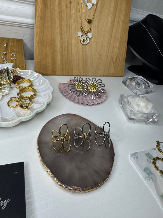anillos flor